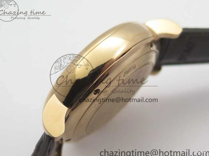 MIROTIME 0220 Efficient Portofino Chrono RG ZF 1:1 Best Edition White Dial on Brown Leather Strap A 7151